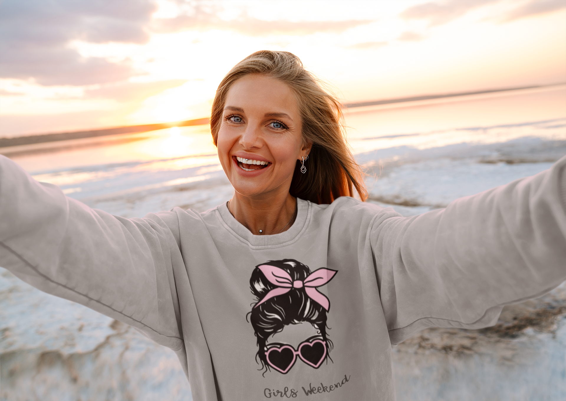 CUSTOM GIRLS WEEKEND SWEATSHIRT